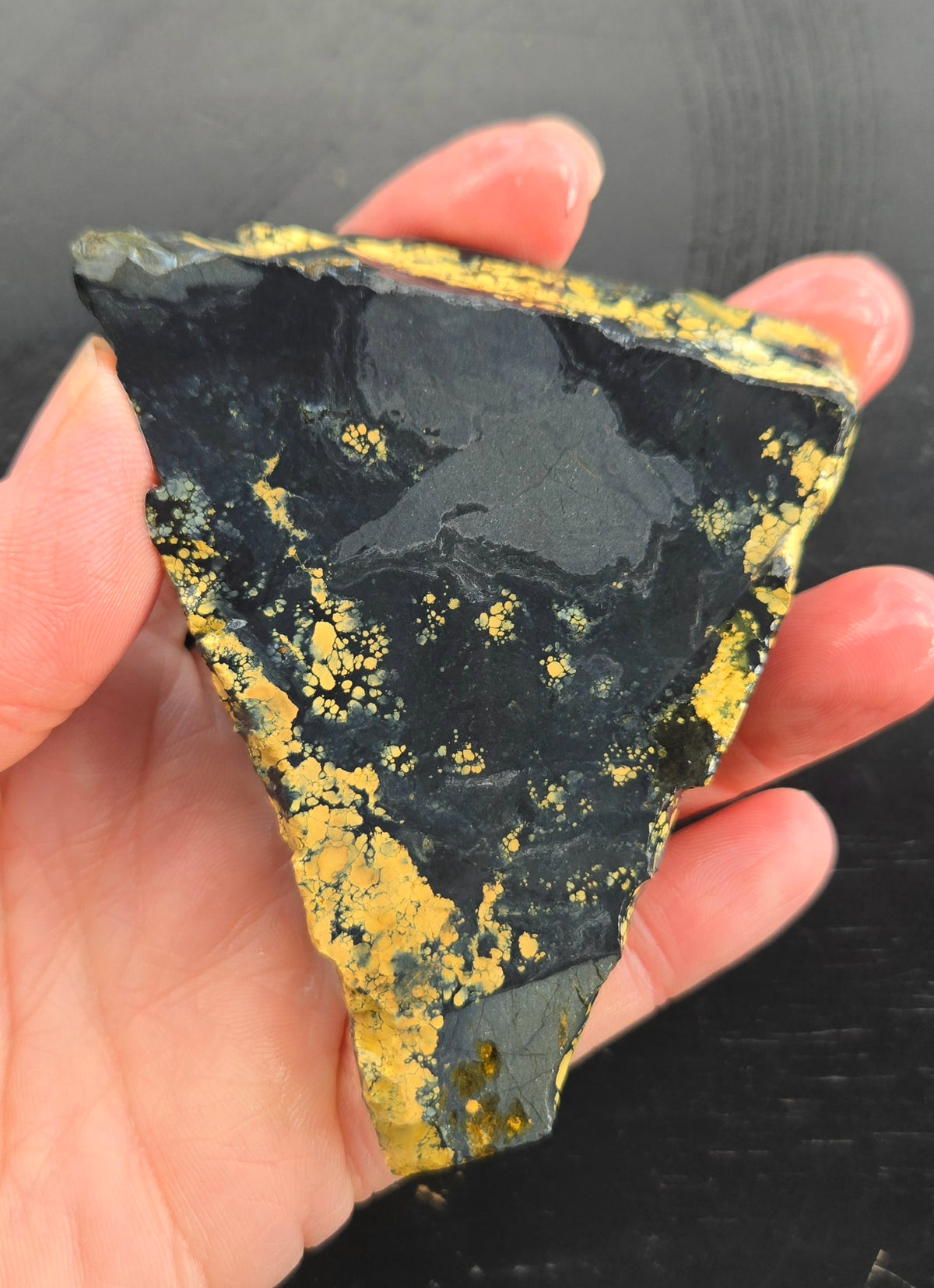 Desert Treasure Variscite rough for cabbing - Solid Yellow Natural Nevada Variscite- 112 grams