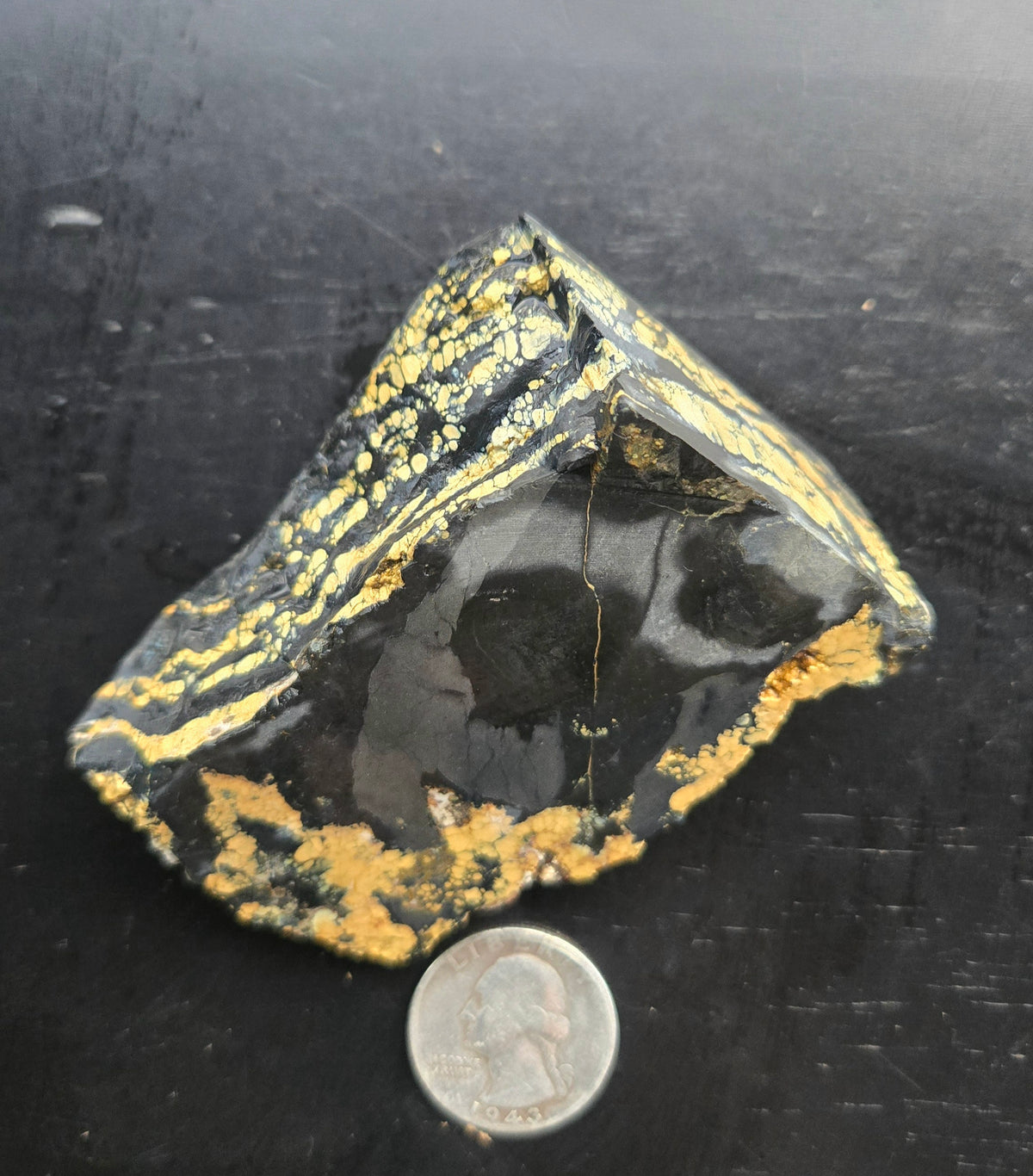 Desert Treasure Variscite rough for cabbing - Solid Yellow Natural Nevada Variscite- 150 grams