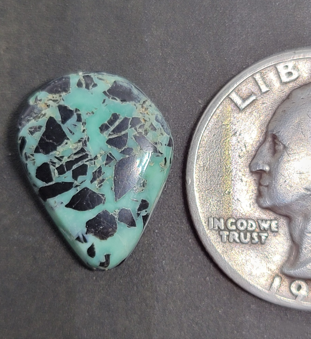 Apache Variscite/Turquoise Cabochon