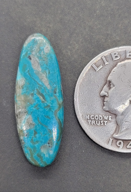 Ithaca Peak Turquoise Cabochon