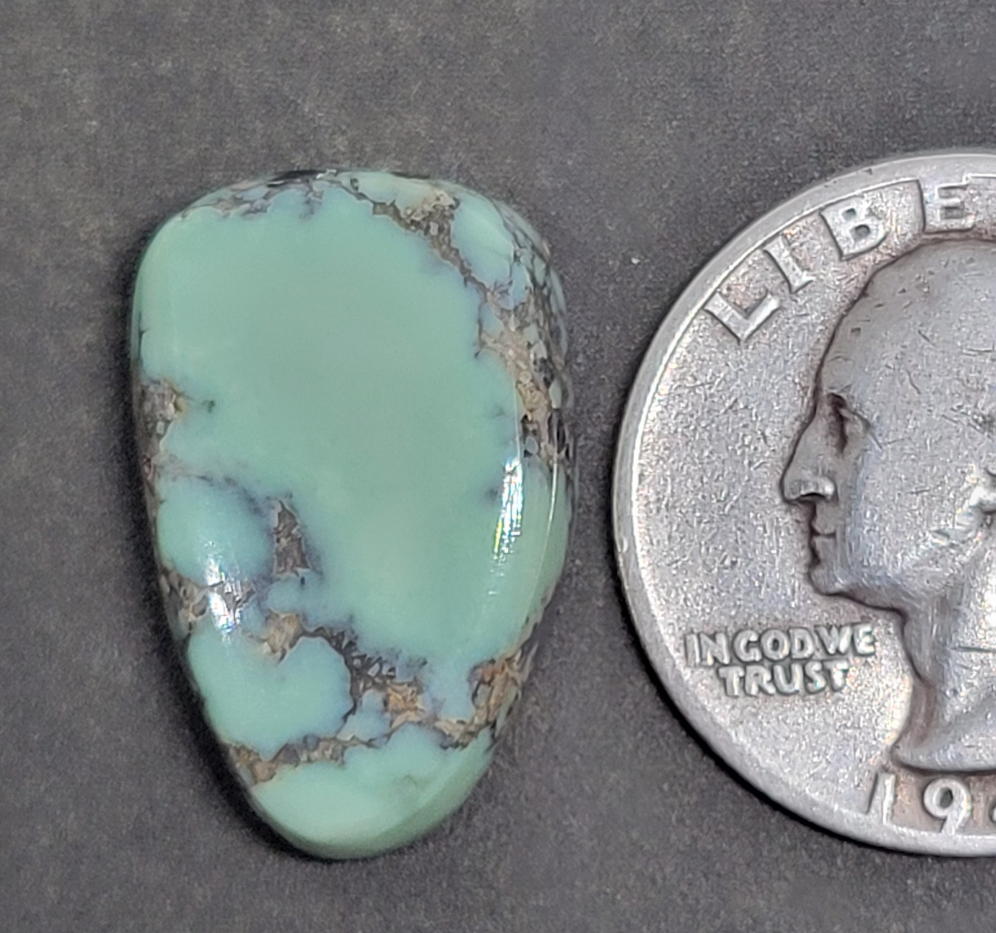 Frog Blossom Variscite Cabochon