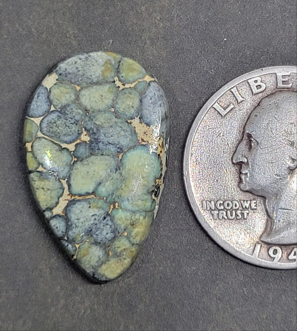 Blue Boy Variscite Cabochon