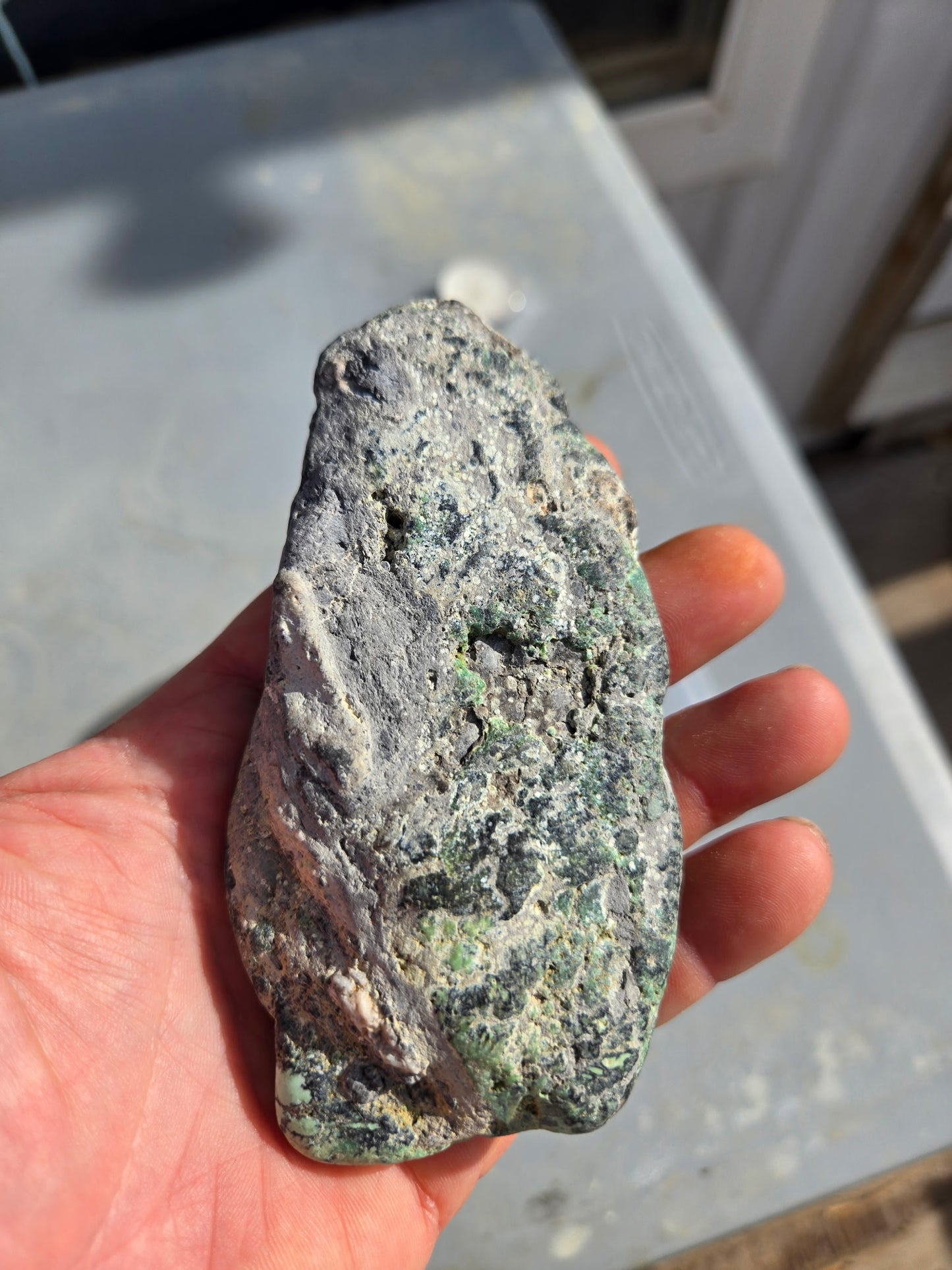 Blue Boy Variscite/Turquoise rough for cabbing - Natural Nevada Variscite - 155 gram lot