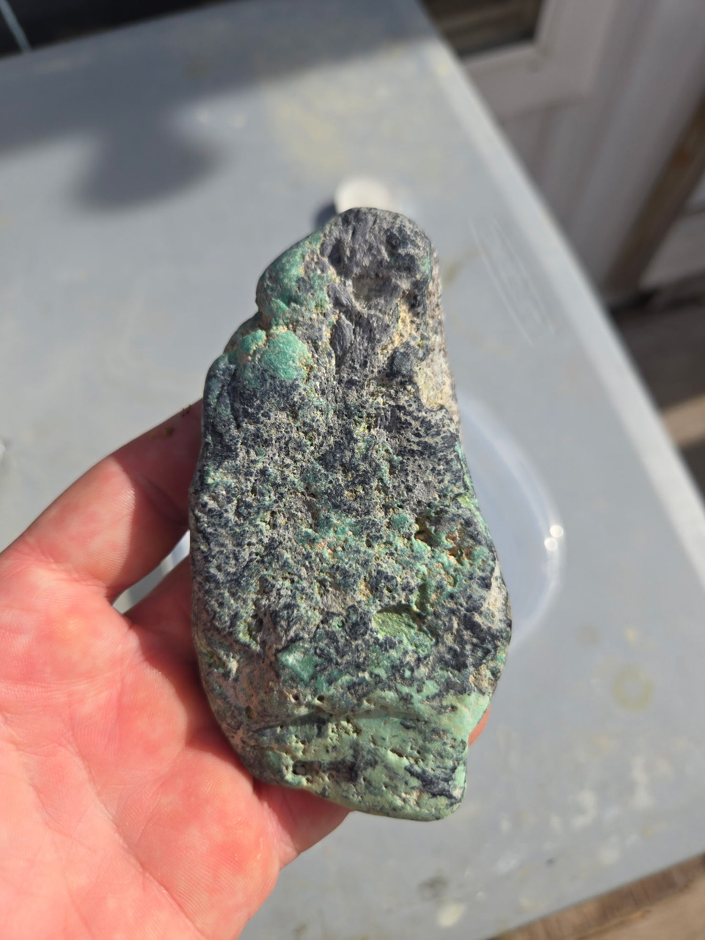 Blue Boy Variscite/Turquoise rough for cabbing - Natural Nevada Variscite - 155 gram lot